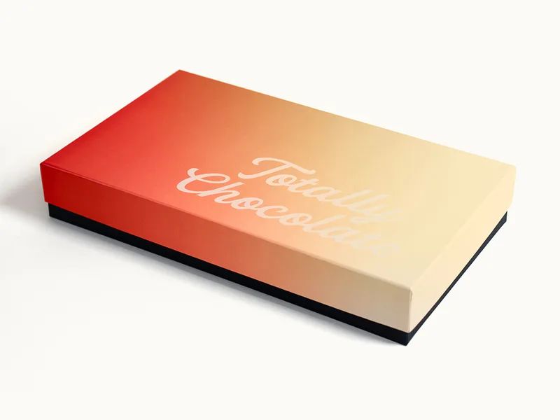 Giant 2lb. Engraved Combo Chocolate Bar with Luxury Custom Packaging view 5