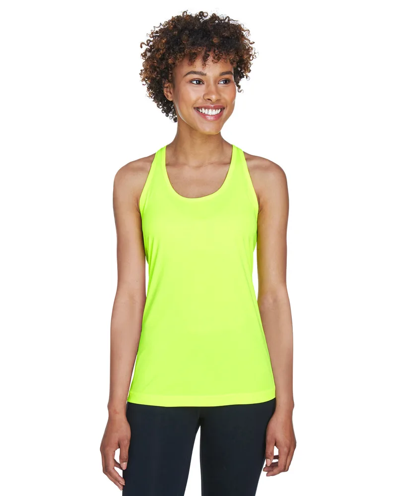 Team 365 Women's Zone Performance Racerback Tank Top view 2