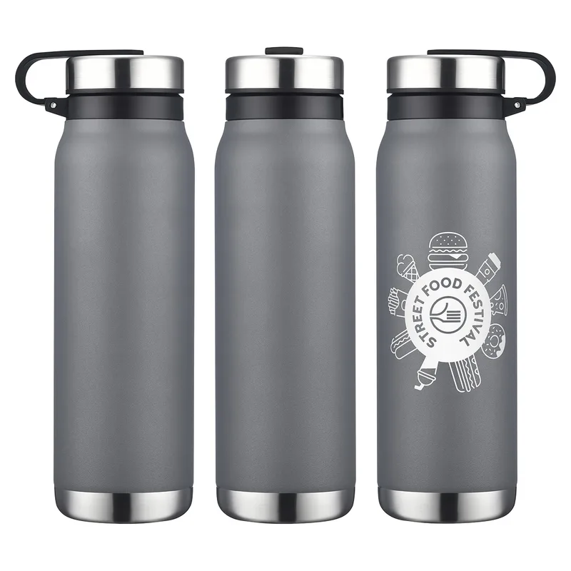 Turin 20 oz Vacuum Insulated Bottle with Twist Cap view 5