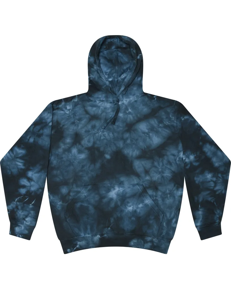 Tie-Dye Youth Unisex Crystal Wash Pullover Hooded Sweatshirt view 2