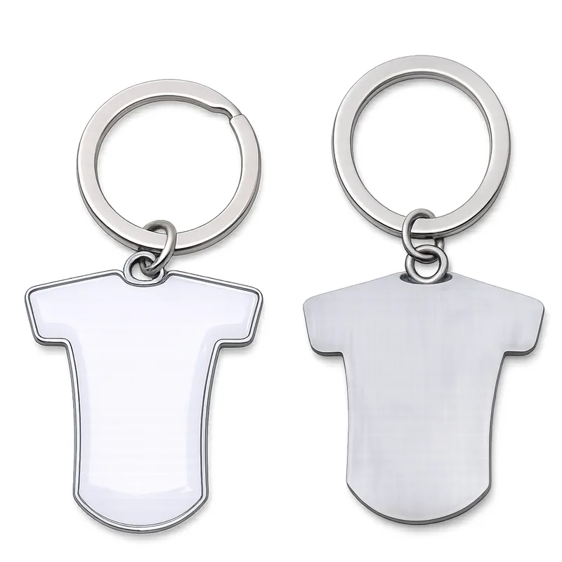 Sport Jersey Short Sleeve Metal Keychain view 2