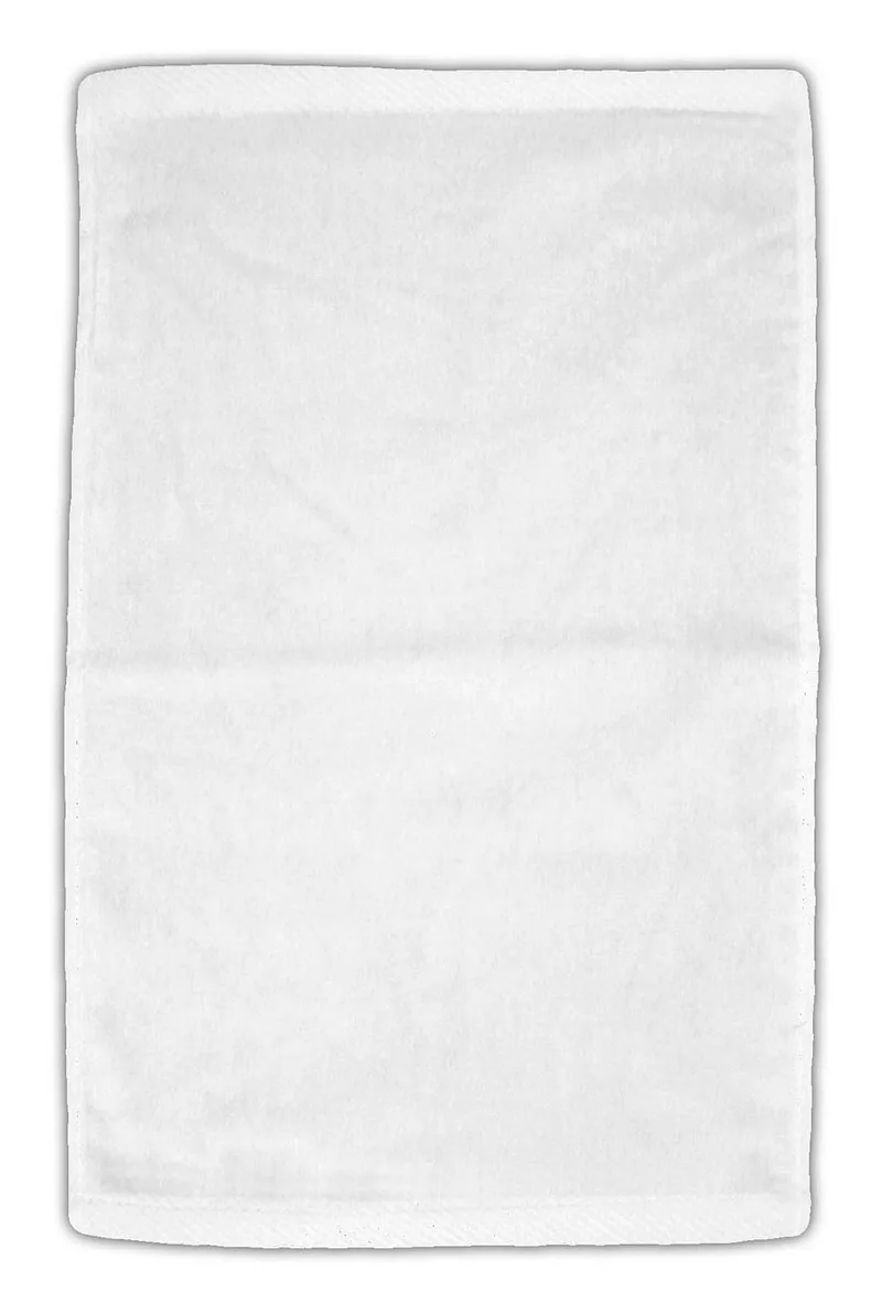 Turkish Signature™ Ultraweight Golf Towel (White) view 2