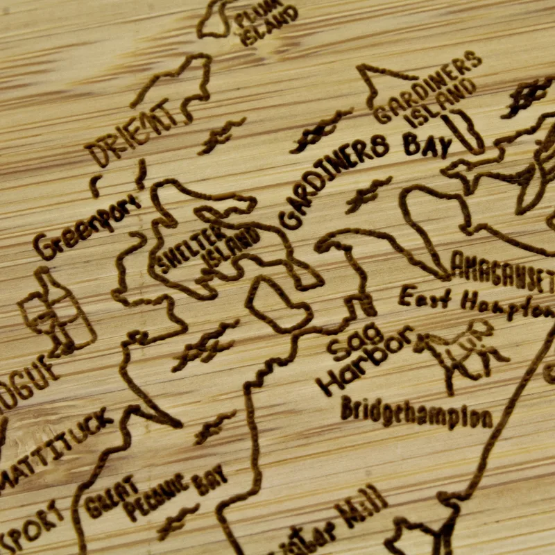 Long Island Puzzle Coaster Set view 4