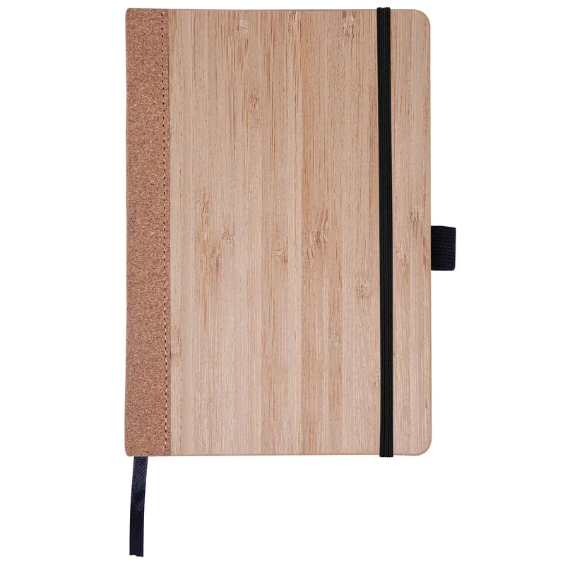 Bamboo Cover Cork Journal view 2
