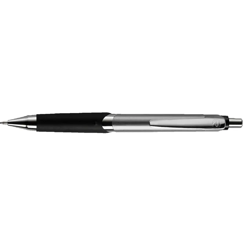 Silver/Black Blank Front View