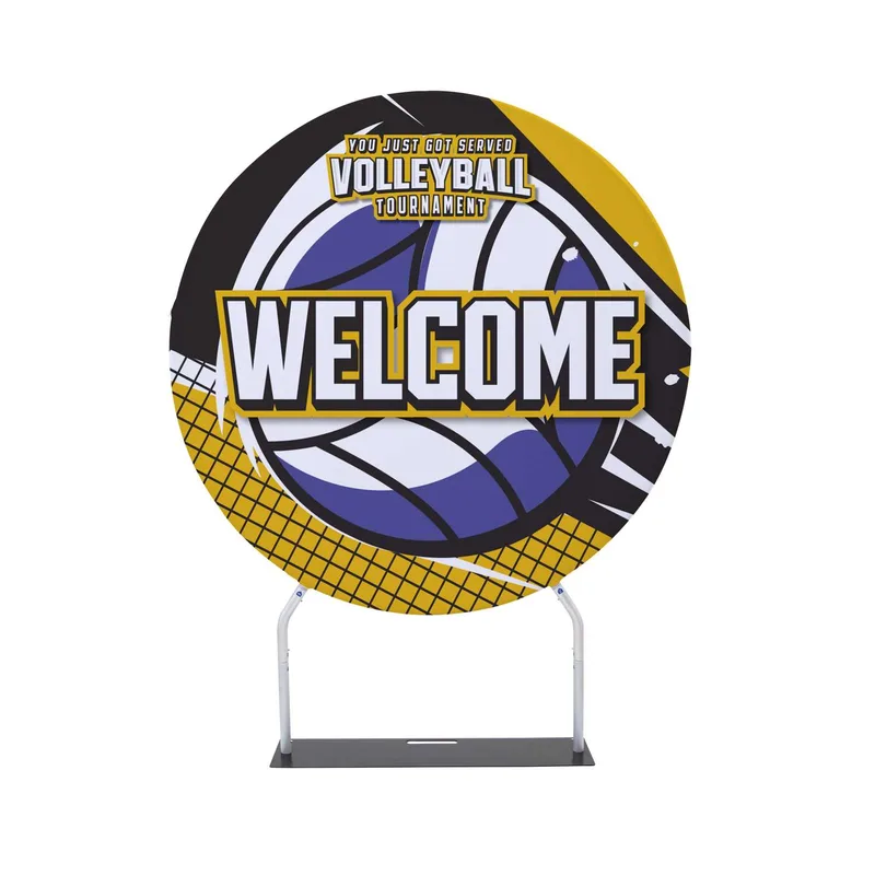 60" EuroFit Round Banner Display Kit view 3