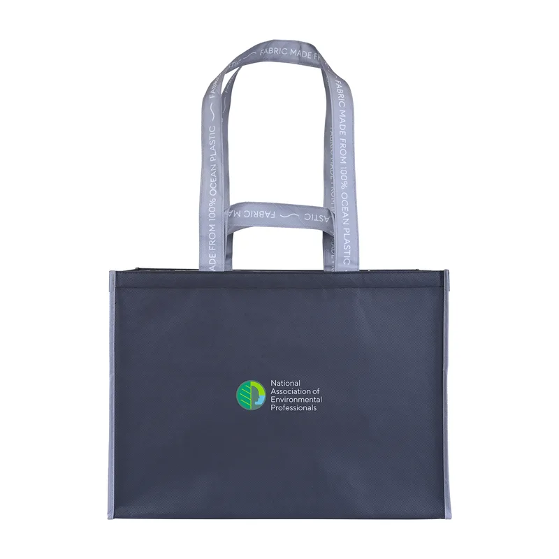 Out of the Ocean® Reusable XL Shopper with Click N' Stay® - Black