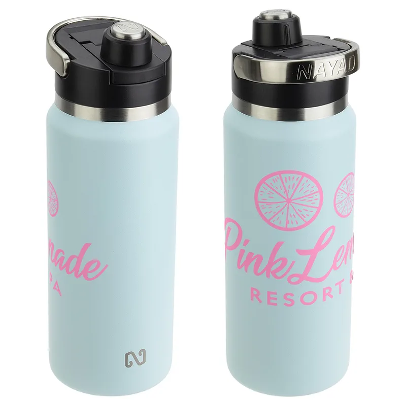 NAYAD® Traveler 26 oz Stainless Double-wall Bottle with Twist-Top Spout view 5