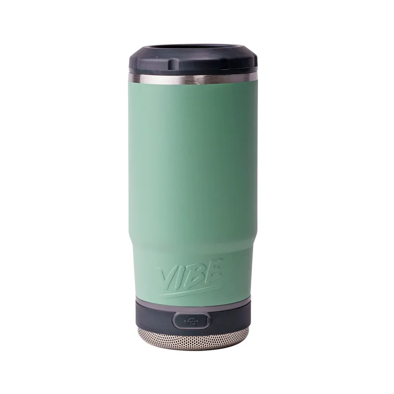 Vibe Speaker Insulated Universal Laser Engraved Can Cooler view 2
