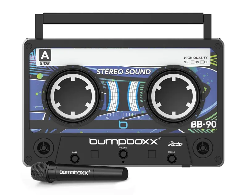 Bumpboxx Remixx Bluetooth Boombox Onyx Black