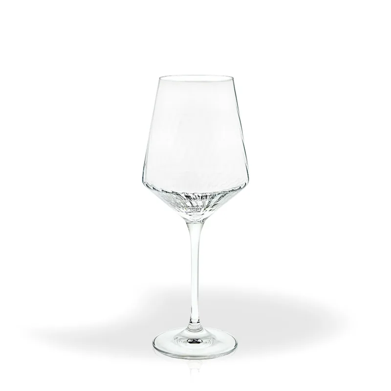 Crystal Swirl White Wine Glass - Set of 4 - 15 oz. view 2