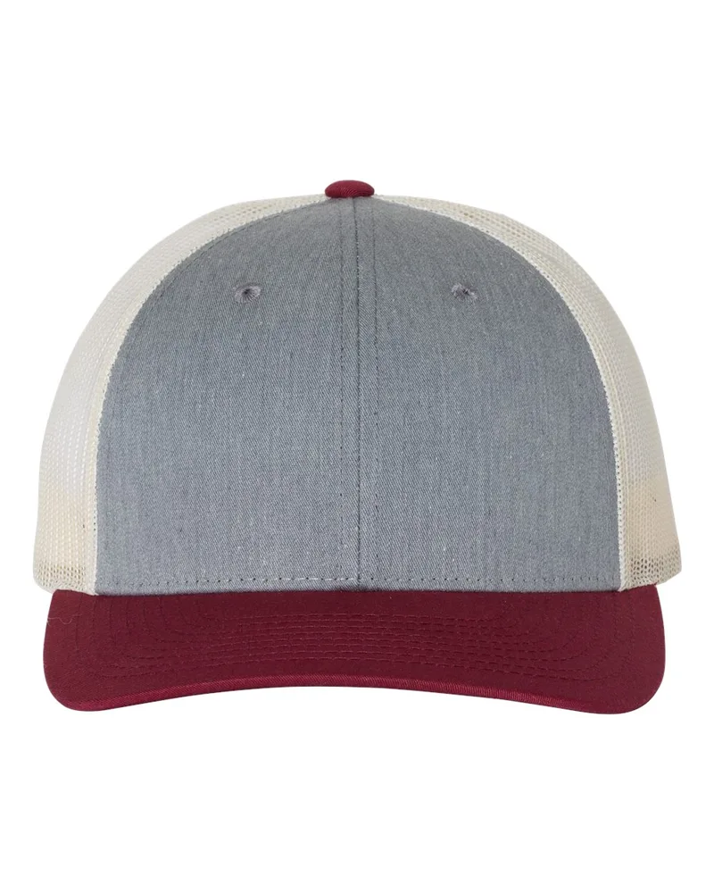 Charcoal Gray/Red