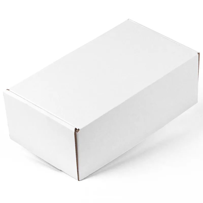 White Corrugated Medium Box view 2