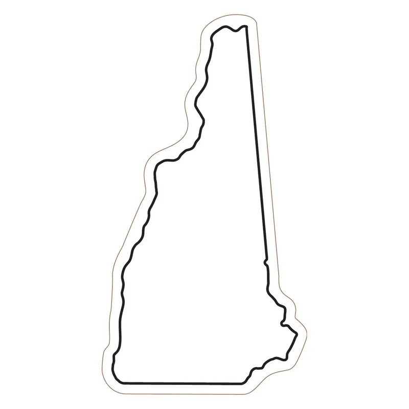 New Hampshire State Magnet view 2