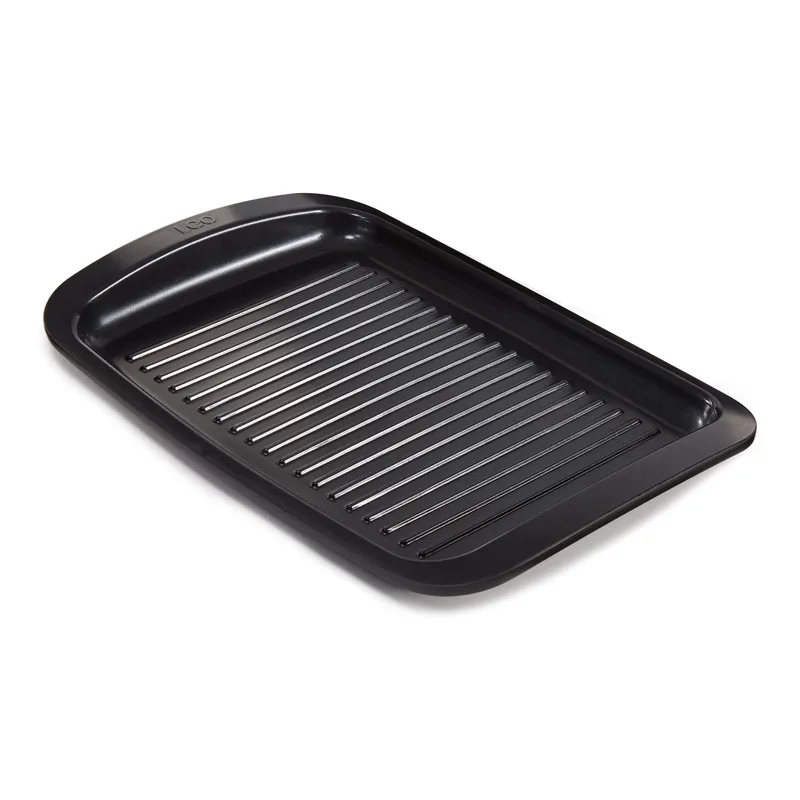 BergHoff Leo Graphite Ns Cast Aluminum Teppanyaki Grill Plate 12.75"