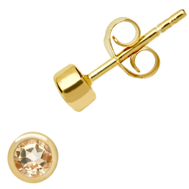 Jilco Inc Birthstone Studs- November