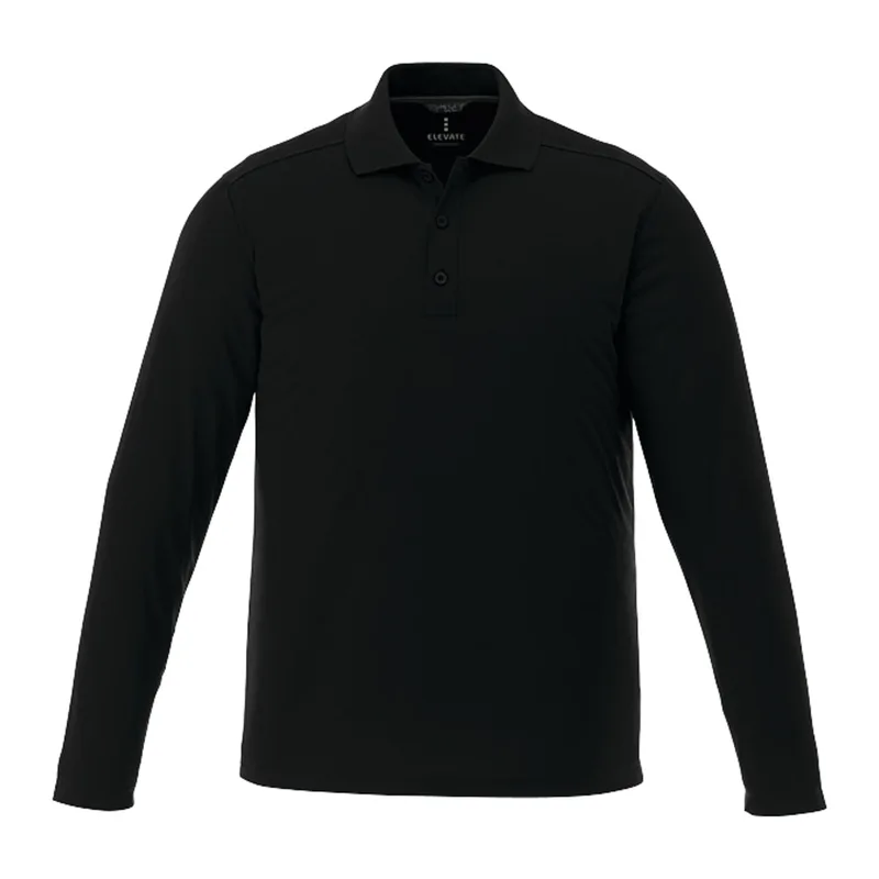 Men's Tall MORI Long Sleeve Performance Polo view 2
