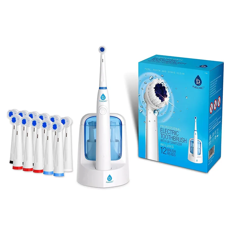 Pursonic Power Rechargeable Electric Toothbrush w/Uv Sanitizing Function