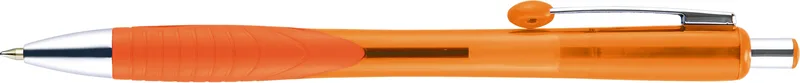 Translucent Orange/Silver Blank Side View