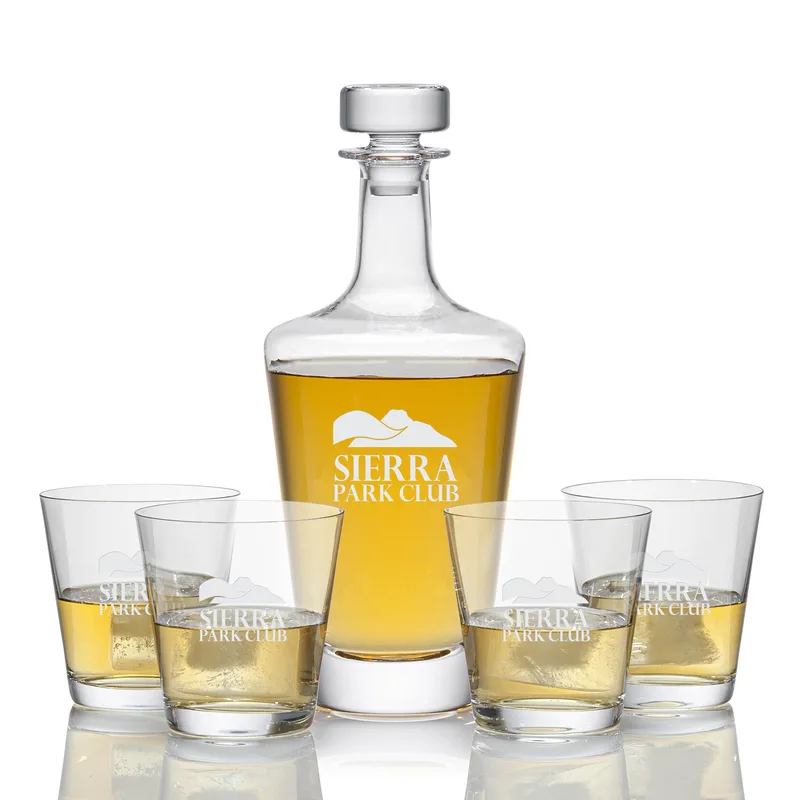 Salzberg Decanter & Set
