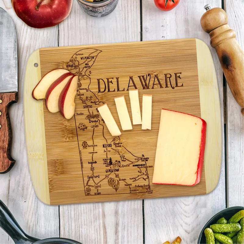 A Slice of Life Delaware Serving & Cutting Board view 2