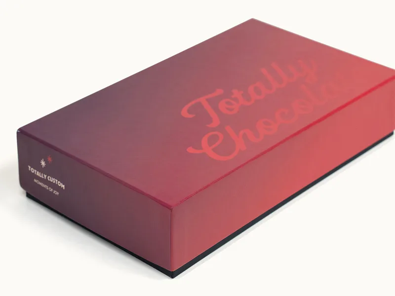 Mighty 8oz. Engraved Chocolate Bar with Luxury Custom Packaging view 6