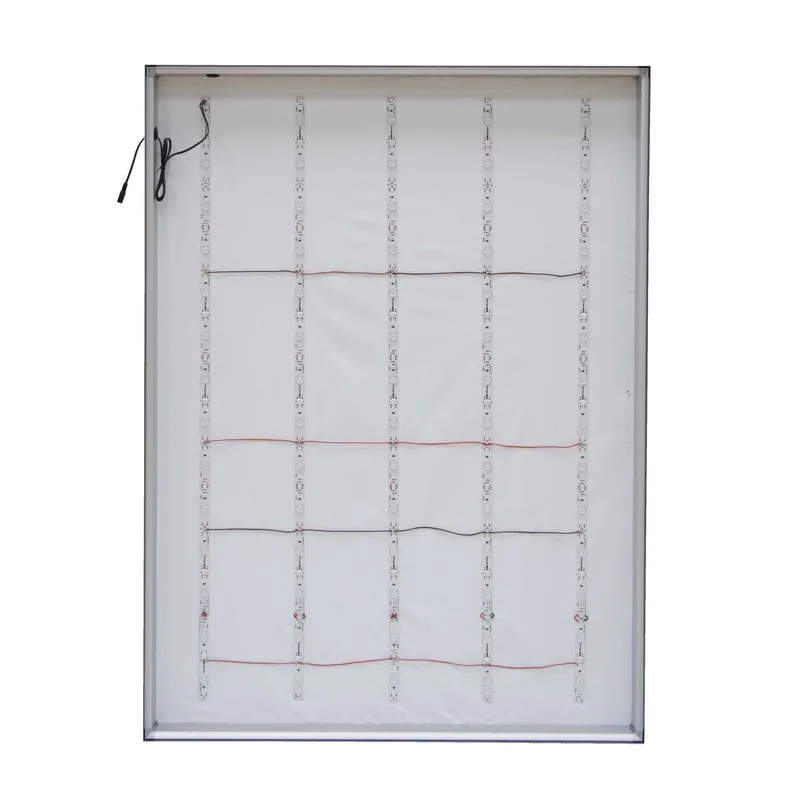 36" x 48" Standard SEG Glo Wall Mount Hardware view 4