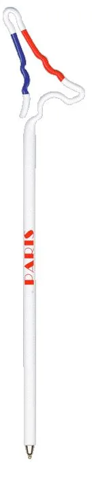 Eiffel Tower Multi-Color Inkbend Standard, Bent Pen