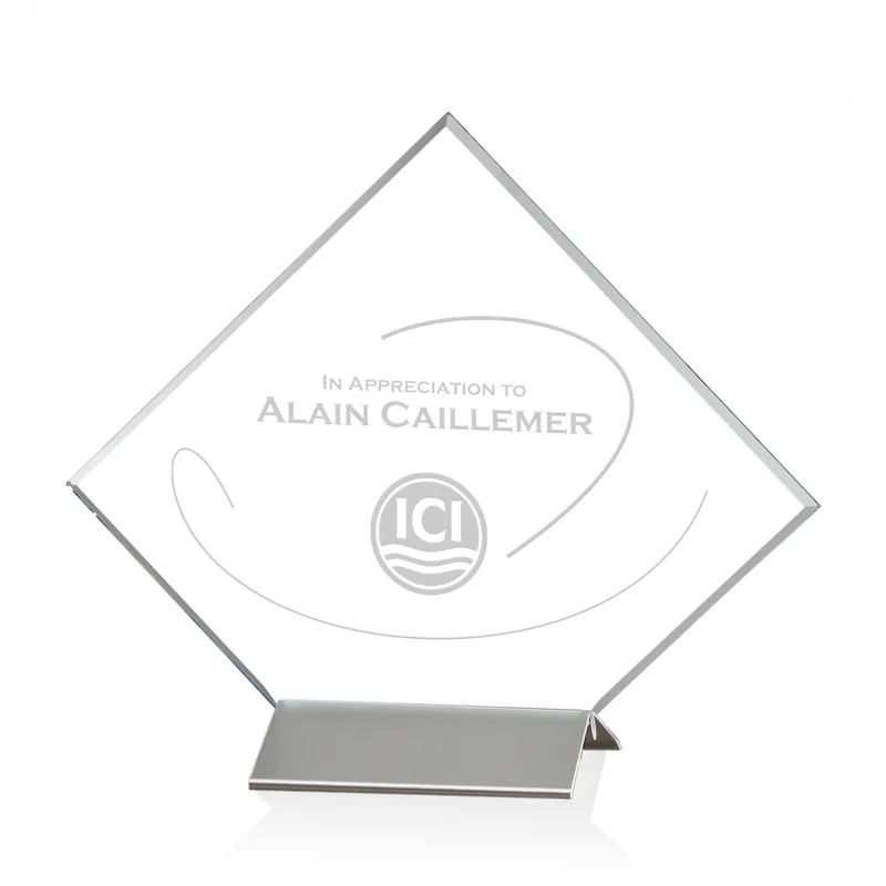 Silver, 9.875" x 7.875"