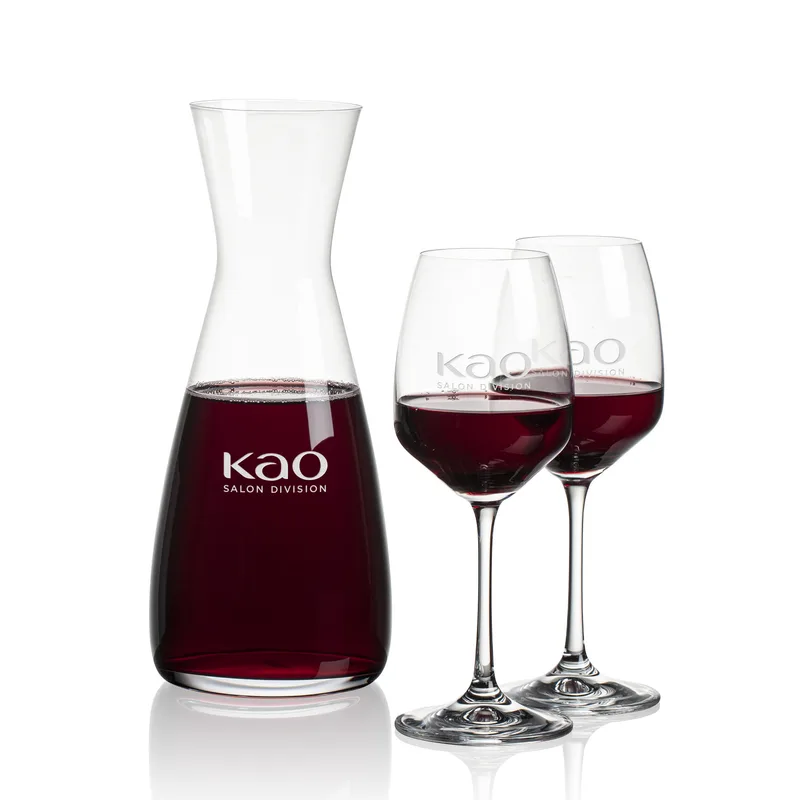 Carafe & 2 Wine