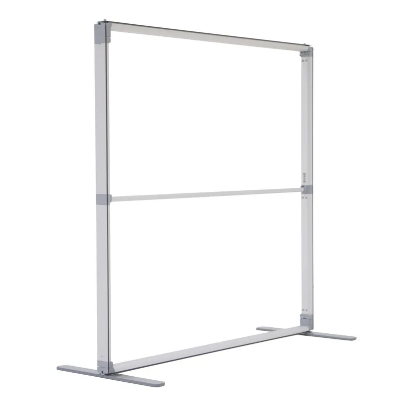 Journey SEG Half Wall Hardware With 90 Degree Connectors