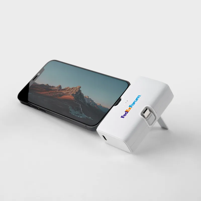 Switch, 4,500 mAh Power Bank with Retractable Ports and Stand view 4