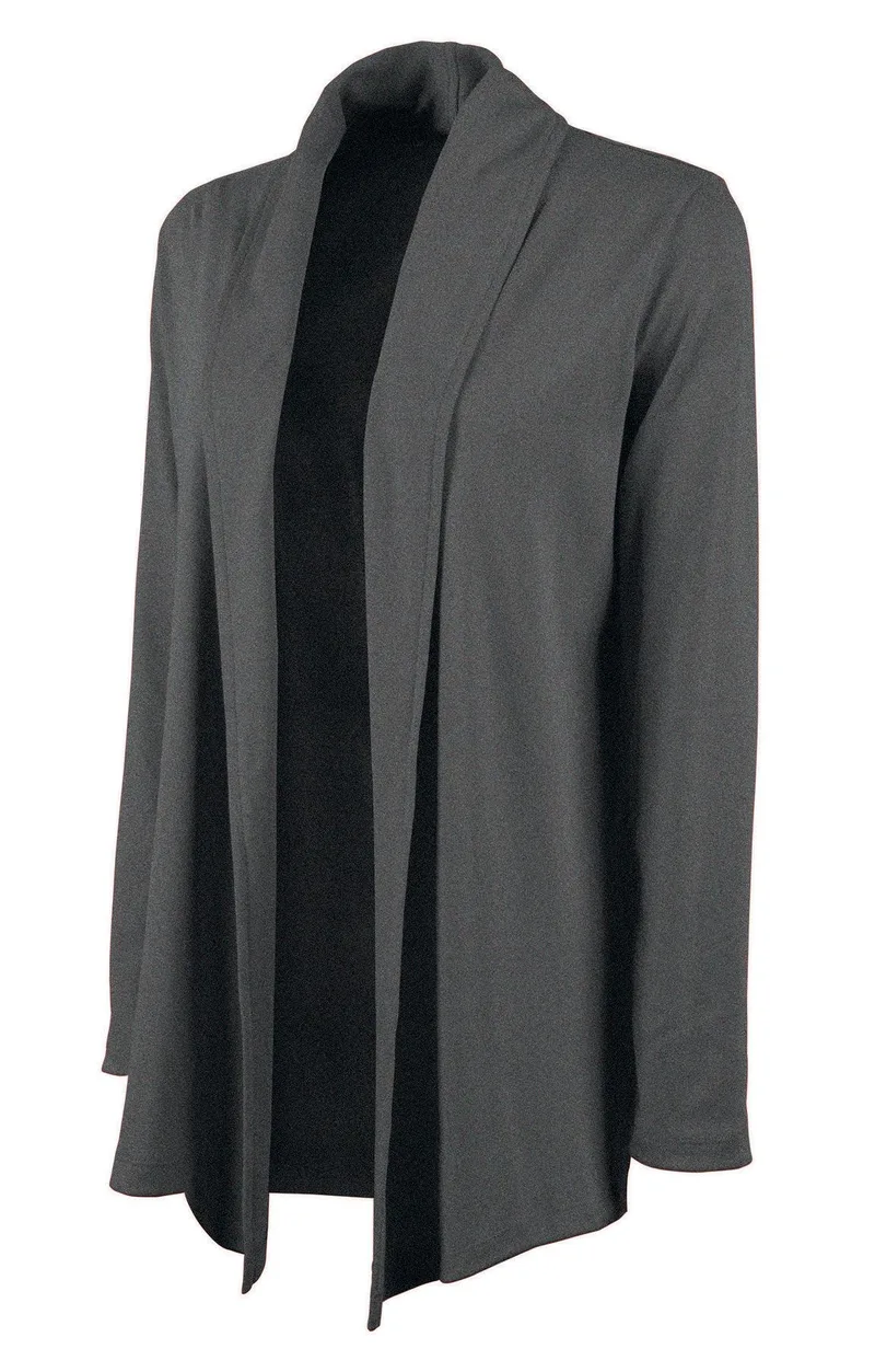 Dark Charcoal Gray Blank Front
