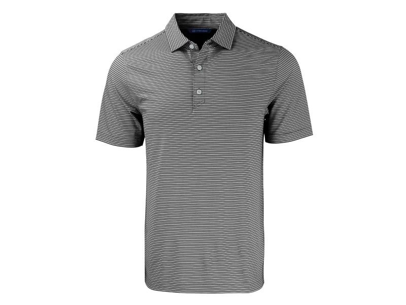 Cutter & Buck Forge Eco Double Stripe Stretch Recycled Mens Big &Tall Polo view 6
