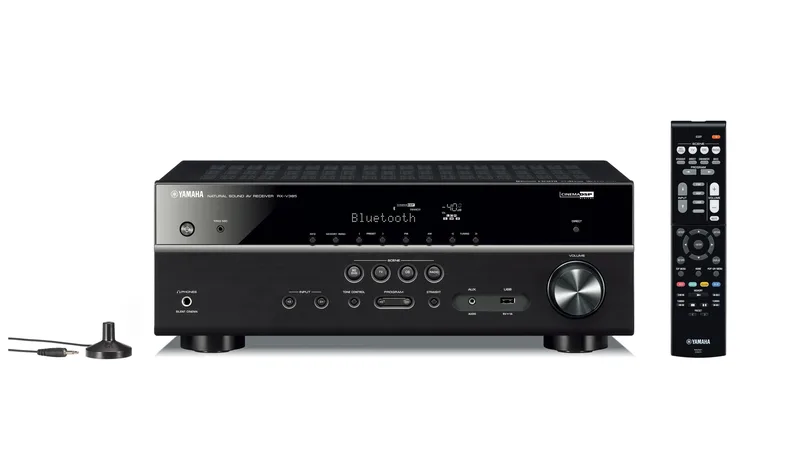 Yamaha 5.1 Channel 4K Ultra Hd 100W Bluetooth Av Receiver
