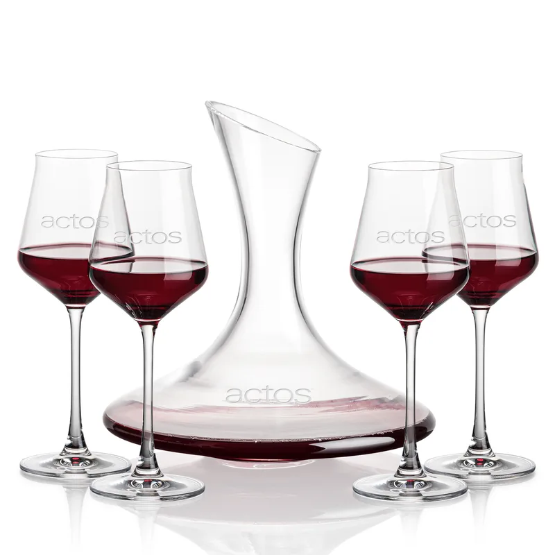 Carafe & 4 Wine
