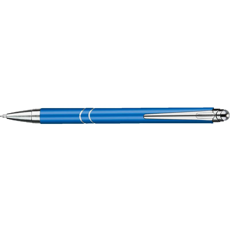 Blue/Silver Blank Front View