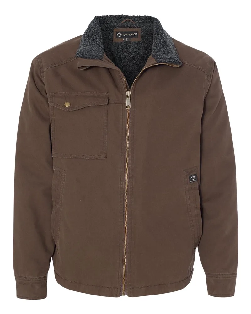 DRI DUCK® Men's Endeavor Canyon Cloth™ Canvas Jacket w/Sherpa Lining view 4