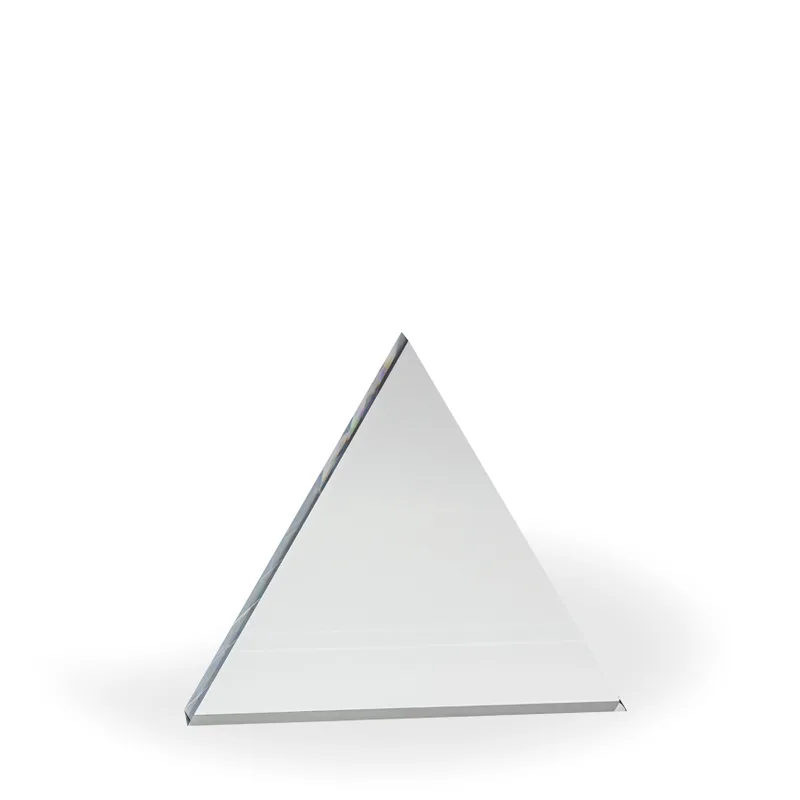 Triad Acrylic Paperweight Award - UV Print view 2