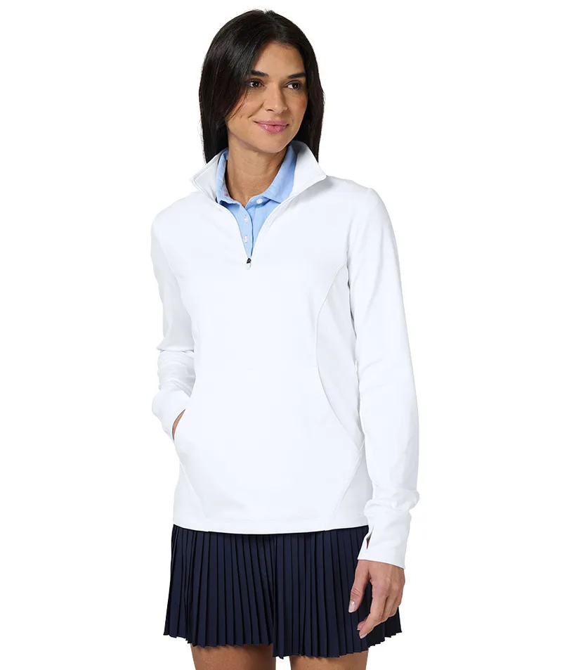 Women's Nu Fitness Quarter Zip view 2