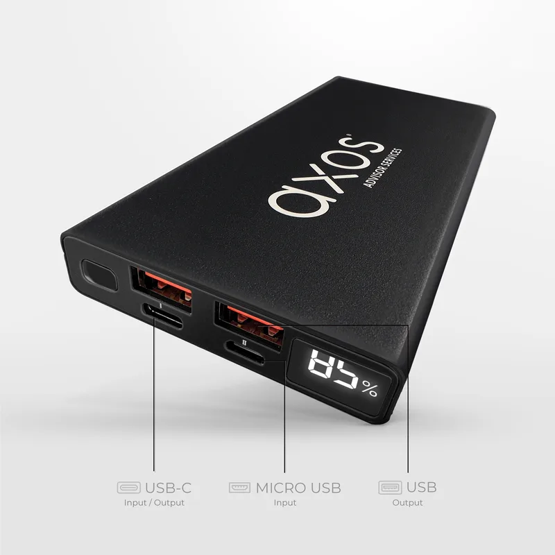 Fast Charging Type C / USB1/USB 2 Output Ports