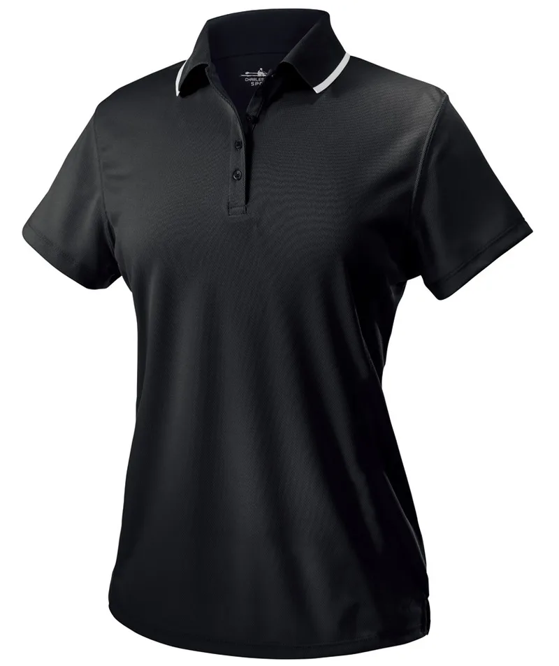 Women's Classic Solid Wicking Polo Shirt view 2