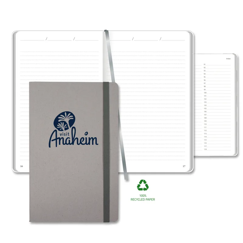 Castelli Carapace Medio Lined Recycled White Page Journal view 6