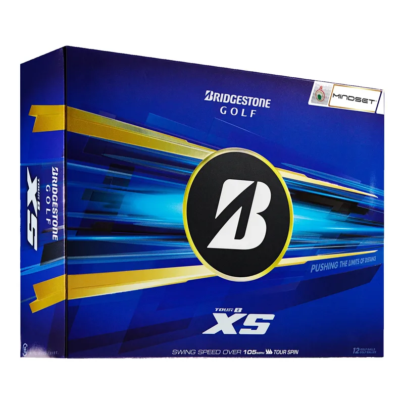 Bridgestone TOUR B XS MindSet Golf Balls - White