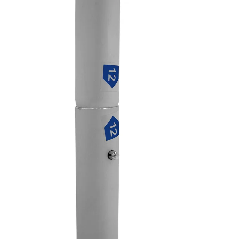 3' EuroFit Tabletop Straight Wall Hardware view 4