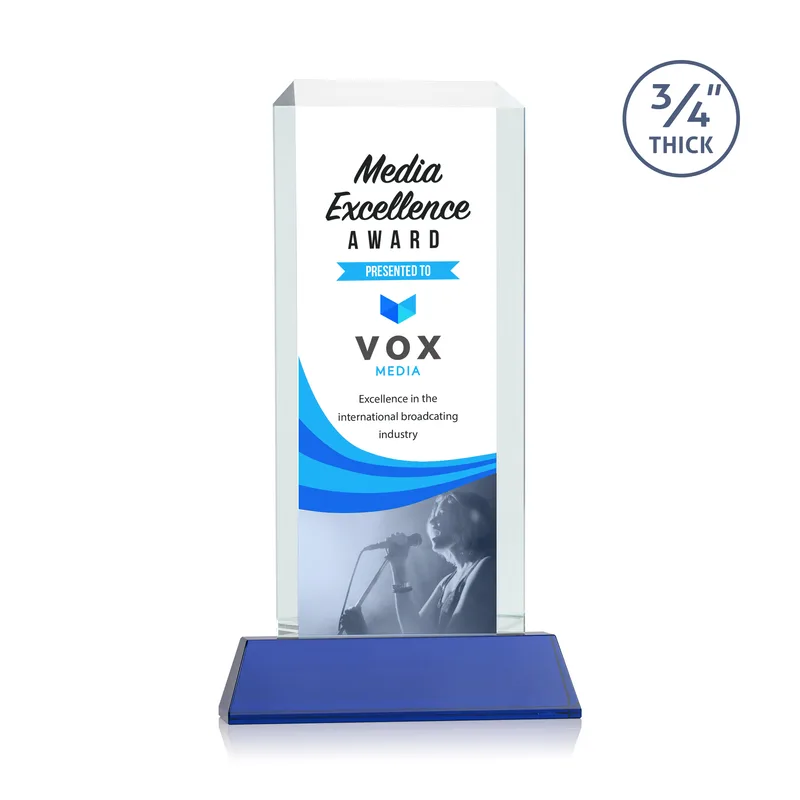 VividPrint™, Newhaven base, Blue, 7" x 12.5" x 2"