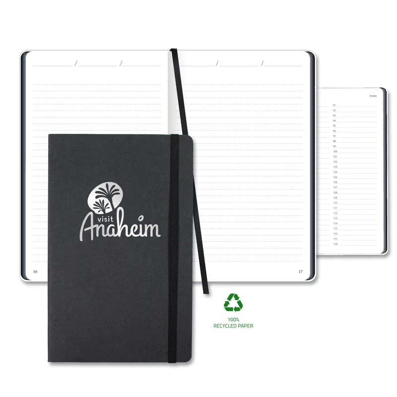 Castelli Carapace Medio Lined Recycled White Page Journal view 3