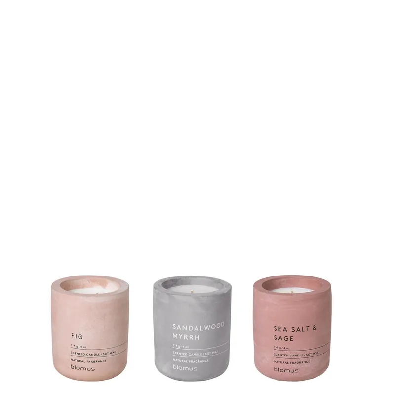 Blomus Fragra- Small Candle Set - Earth