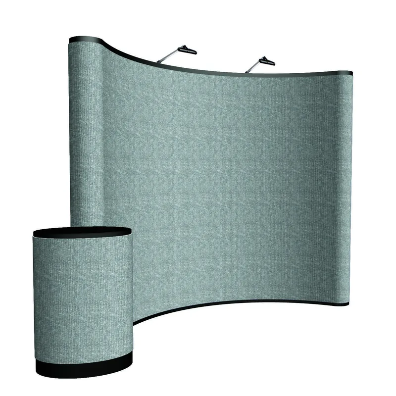 8' Curved ARISE Floor Display Kit (Fabric) view 6