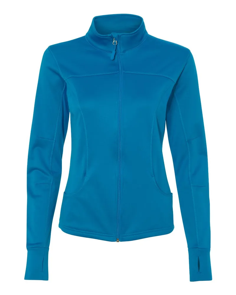 Independent Trading Co.® Women's Poly-Tech Full-Zip Track Jacket view 3